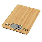Escali&reg; Bamboo Arti 15-Pound Food Scale