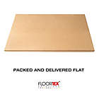 Alternate image 8 for Floortex&reg; 9Mat&reg; 38-Inch x 39-Inch Polycarbonate Hard Floor Chair Mat in Clear