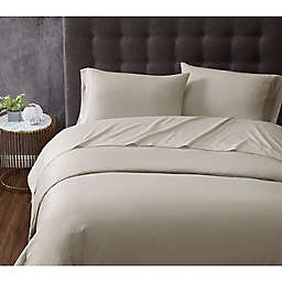 Truly Calm® Truly Calm Antimicrobial 4-Piece King Sheet Set in Khaki