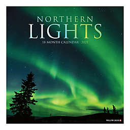 Northern Lights 18-Month July 2020 to December 2021 Wall Calendar