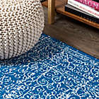 Alternate image 5 for JONATHAN Y Azul Filigree 4&#39; x 6&#39; Area Rug in Blue and White Blue