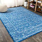Alternate image 1 for JONATHAN Y Azul Filigree 4&#39; x 6&#39; Area Rug in Blue and White Blue