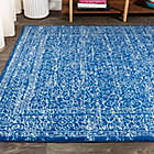Alternate image 3 for JONATHAN Y Azul Filigree 4&#39; x 6&#39; Area Rug in Blue and White Blue