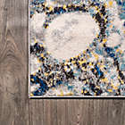 Alternate image 4 for JONATHAN Y Pebble Navy & Gray Marbled Abstract Dark Gray/Blue 8&#39; x 10&#39;Area Rug
