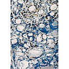Alternate image 0 for JONATHAN Y Pebble Navy & Gray Marbled Abstract Dark Gray/Blue 8&#39; x 10&#39;Area Rug