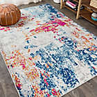 Alternate image 4 for JONATHAN Y Sunset Modern Abstract Blue/Multi 8&#39; x 10&#39;Area Rug