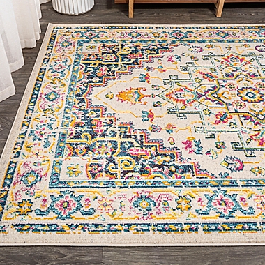 JONATHAN Y Brooklyn Geometric Medallion Area Rug. View a larger version of this product image.