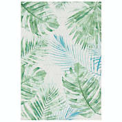 Safavieh Palm 5&#39;3 x 7&#39;6 Indoor/Outdoor Area Rug in Green