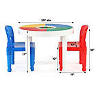 Alternate image 10 for Humble Crew 2-In-1 Building Block Compatible Activity Table and Chairs Set