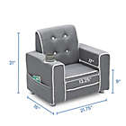 Alternate image 5 for Delta Children&reg; Chelsea Kids Upholstered Chair in Soft Grey