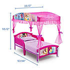 Alternate image 6 for Delta Children&reg; Disney&reg; Princess Canopy Toddler Bed in Pink