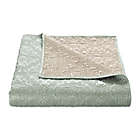 Alternate image 4 for Camber Medallion 4-Piece Reversible Twin Quilt Set in Seaglass
