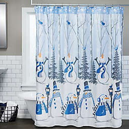 SKL Home Snow Buddies Shower Curtain Collection