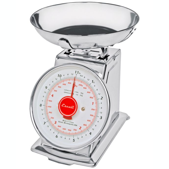 Escali® Mercado Dial Kitchen Scale | Bed Bath & Beyond