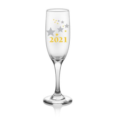 &quot;2021&quot; Champagne Flute