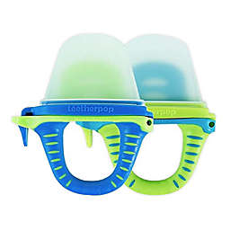 teetherpop™ 2-Pack Fillable Baby Teether Popsicles in Blue/Teal