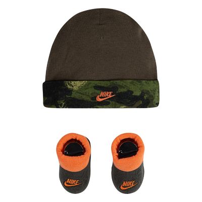 baby nike booties and hat