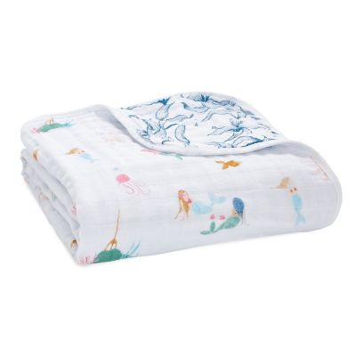 mermaid muslin blanket