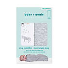 Alternate image 1 for aden + anais&trade; essentials easy swaddle&trade; Newborn 2-Pack Snug Swaddles in Savanna