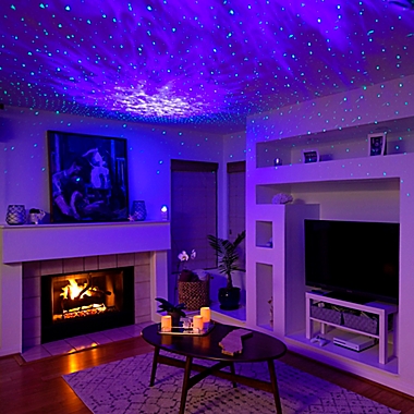 BlissLights Sky Lite Laser Projector 120-240V Green/Blue LED Game Rooms Home 