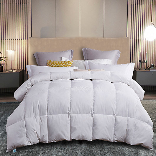 Alternate image 1 for Martha Stewart White Feather and Down Twin Comforter
