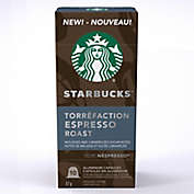 Starbucks&reg; by Nespresso&reg; Espresso Roast 10-Count Capsules