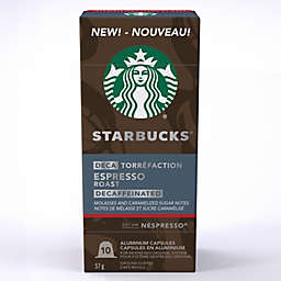Starbucks® by Nespresso® Decaf Espresso 10-Count Capsules