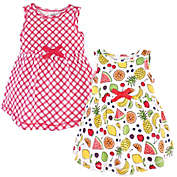 Touched by Nature&reg; 2-Pack Fruit Sleeveless Organic Cotton Dresses