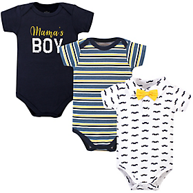Hudson Baby Bodysuits 7-Pack Moon and Back 