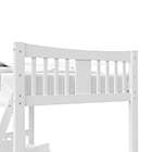 Alternate image 6 for Storkcraft&reg; Caribou Twin Bunk Bed in White
