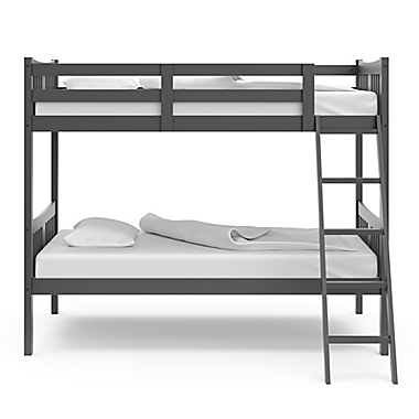 Storkcraft&reg; Caribou Twin Bunk Bed Grey. View a larger version of this product image.
