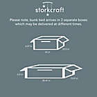 Alternate image 11 for Storkcraft&reg; Caribou Twin Bunk Bed Grey