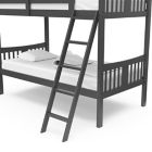 Alternate image 3 for Storkcraft&reg; Caribou Twin Bunk Bed Grey