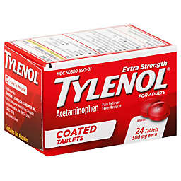 Tylenol® Extra Strength 24-Count 500 mg Pain Reliever Caplets