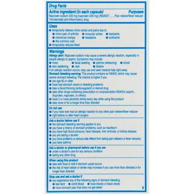 Aleve&reg; All Day Strong&reg; Liquid Gels 80-Count 220 mg Capsules with Easy-Open Arthritis Cap. View a larger version of this product image.