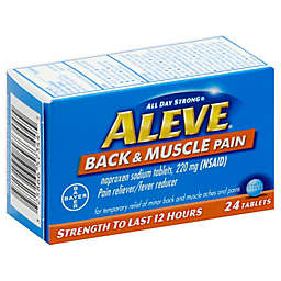 Aleve® All Day Strong® 100-Count 220 mg Back & Muscle Pain Reliever Tablets