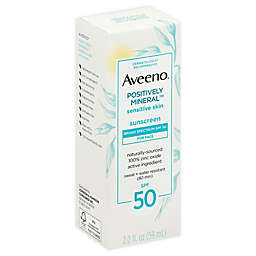 Aveeno® Positively Mineral™ 2 oz. SPF 50 Sensitive Skin Sunscreen for Face