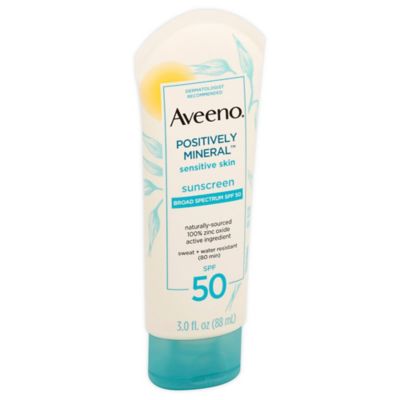 Aveeno&reg; Positively Mineral 3 oz. Sensitive Skin Sunscreen