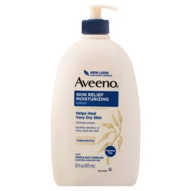 Aveeno&reg; 33 oz. Skin Relief Moisturizing Lotion For Sensitive Skin. View a larger version of this product image.