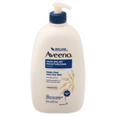 Aveeno&reg; 33 oz. Skin Relief Moisturizing Lotion For Sensitive Skin. View a larger version of this product image.