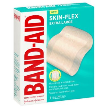 Johnson &amp; Johnson&reg; Band-Aid&reg; Skin Flex&trade; 7-Count Adhesive Bandages. View a larger version of this product image.