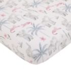 Alternate image 4 for NoJo&reg; Tropical Princess 4-Piece Crib Bedding Set in Pink/White
