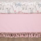 Alternate image 5 for NoJo&reg; Tropical Princess 4-Piece Crib Bedding Set in Pink/White