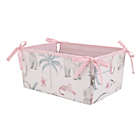 Alternate image 6 for NoJo&reg; Tropical Princess 4-Piece Crib Bedding Set in Pink/White