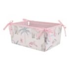 Alternate image 6 for NoJo&reg; Tropical Princess 4-Piece Crib Bedding Set in Pink/White