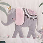 Alternate image 8 for NoJo&reg; Tropical Princess 4-Piece Crib Bedding Set in Pink/White
