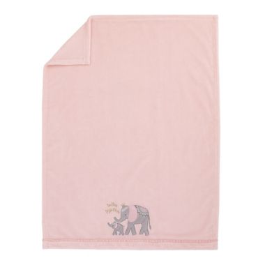 NoJo&reg; Tropical Princess "Better Together" Blanket in Pink. View a larger version of this product image.