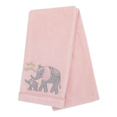 NoJo&reg; Tropical Princess "Better Together" Blanket in Pink. View a larger version of this product image.