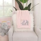 Alternate image 4 for NoJo&reg; Tropical Princess "Better Together" Blanket in Pink