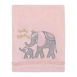 NoJo® Tropical Princess "Better Together" Blanket in Pink